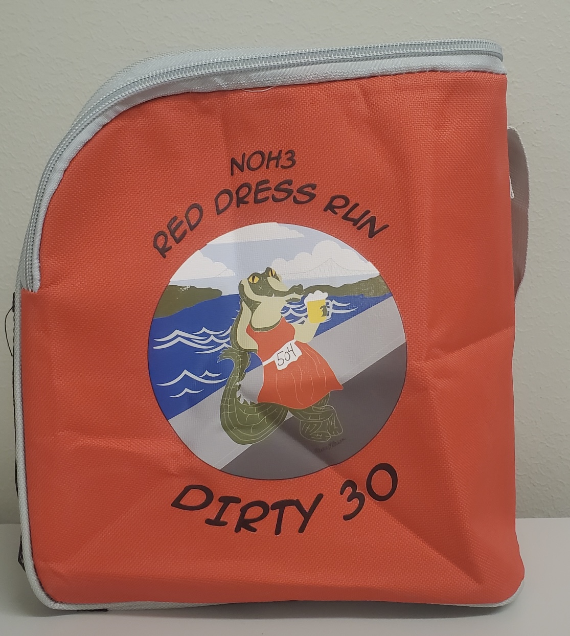 Red Dress Run cooler design